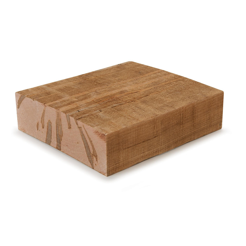 Ambrosia Maple Wood Turning Stock - Thickness:2" - Width:8" - Length:8"